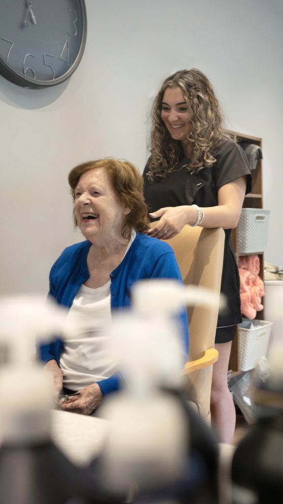 What is residential respite care?